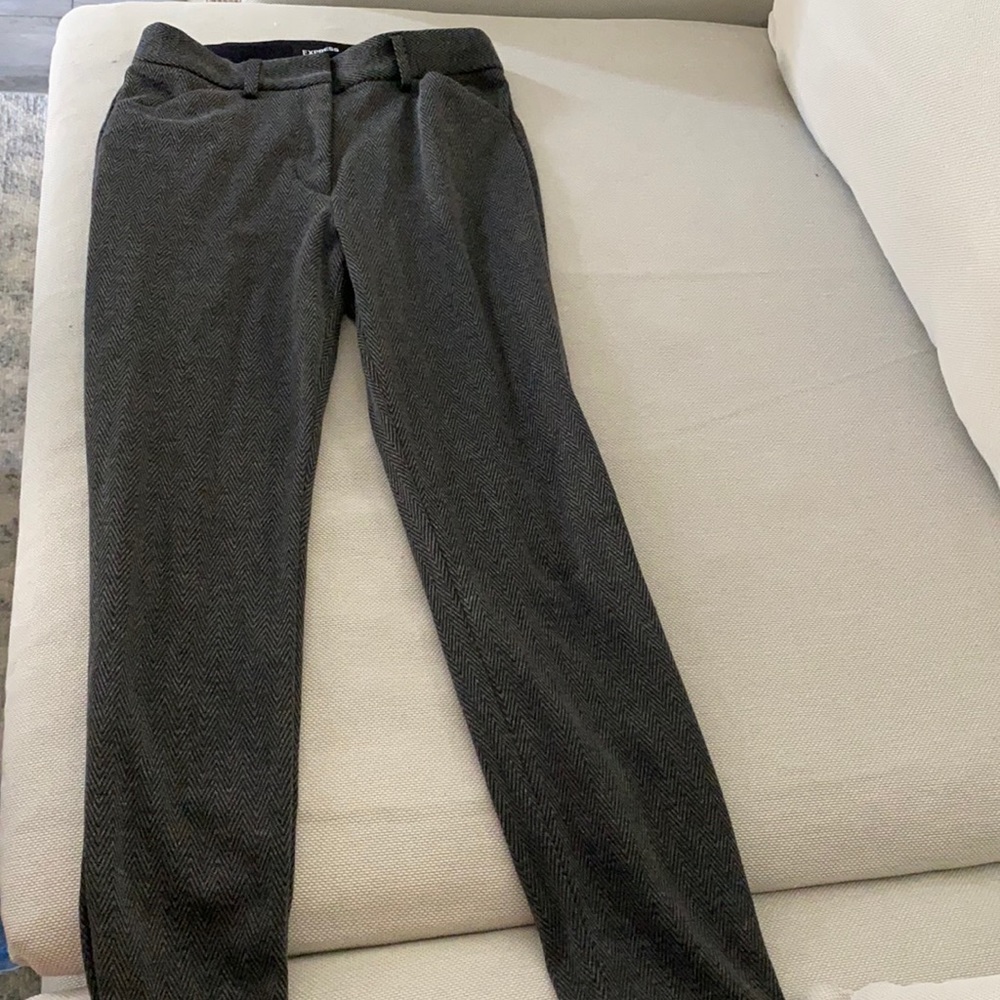 Express high-rise stretch pants